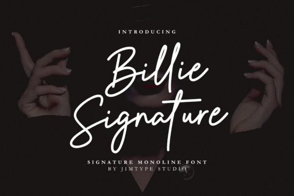 Billie Signature: A Script Font for Modern Elegance
