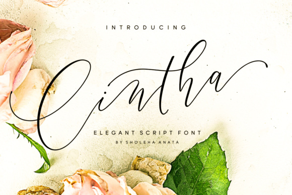 Cintha: A Modern Script Font for Elegant Design