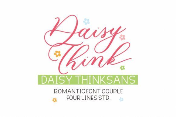 Daisy Think: A Font Pairing for Modern, Creative Projects