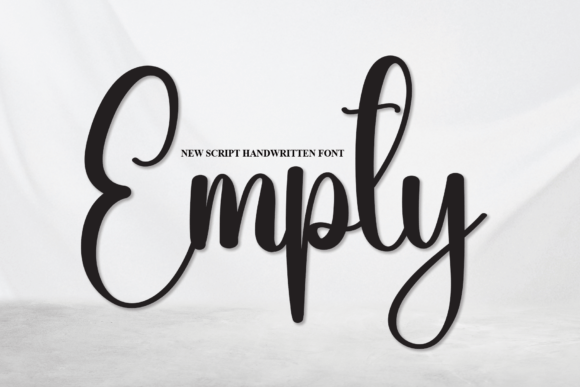 Empty: The Handwritten Script for Authentic Design