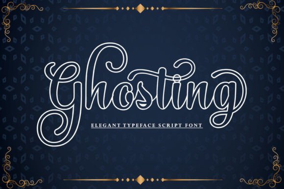 Ghosting: A Script Font That Makes Designs Stand Out