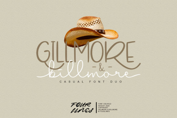 Gillmore & Billmore: A Duo Font for Modern Designers