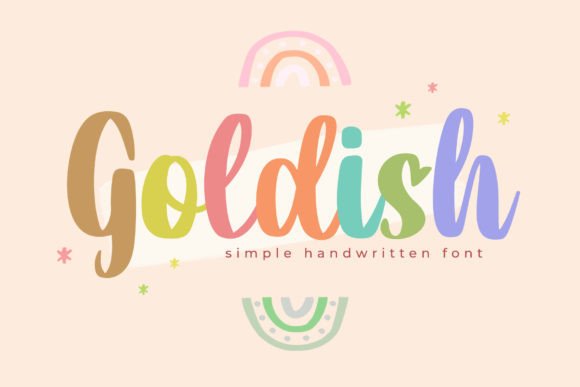 Goldish: The Playful Script Font for Every Project