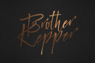 Him: A Brush Script That Balances Modern Luxury With Bold Expression