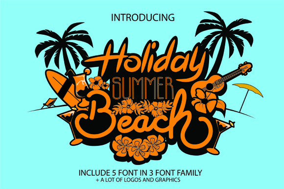 Holiday Summer Beach: A Script for Sun-Soaked Designs