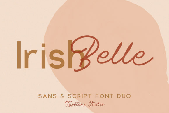 Irish Belle: A Duo Font for Modern Design
