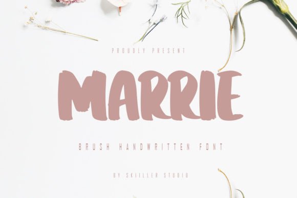 Make a Statement with Marrie: The Bold Handwritten Font