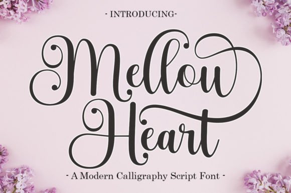Mellow Heart: A Script Font for Handmade Charm