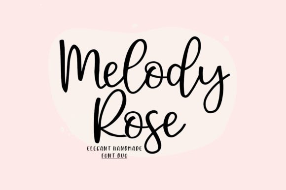 Melody Rose Duo: A Creative Font for Modern Branding