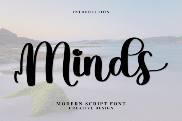 Minds: A Script Font for Elegant and Modern Design