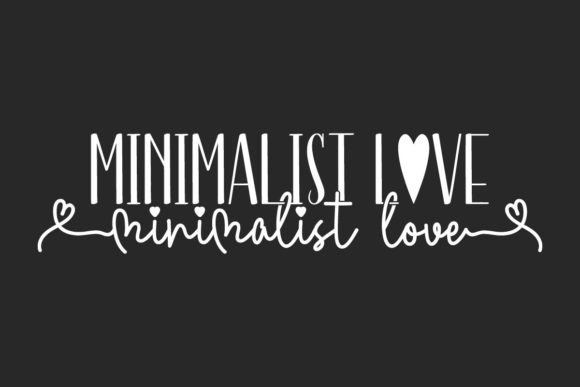 Minimalist Love: A Font Duo for Modern Branding