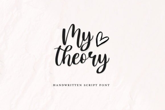 My Theory: An Elegant Script Font for Modern Design