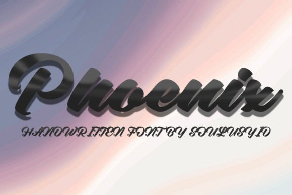 Phoenix: A Retro Script Font for Authentic Vintage Projects