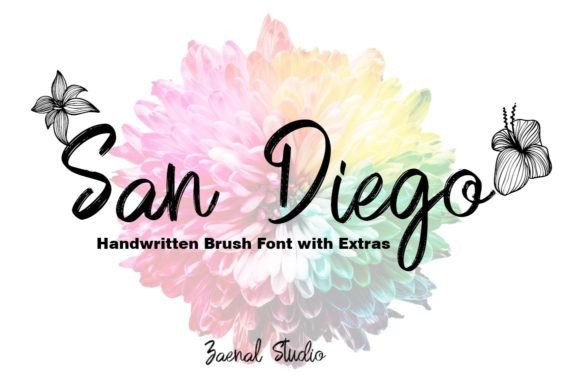 San Diego: A Modern Handwritten Script for Creative Projects