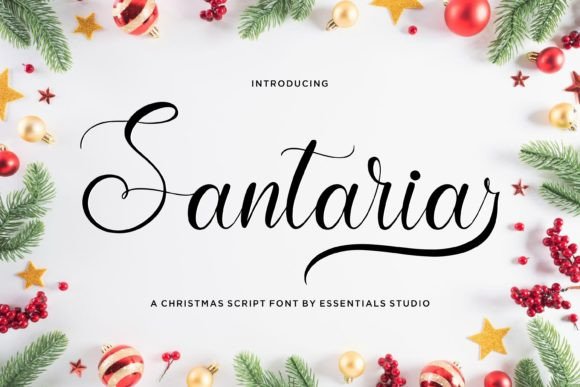 Santaria: The Handwritten Script That Turns Ideas into Art