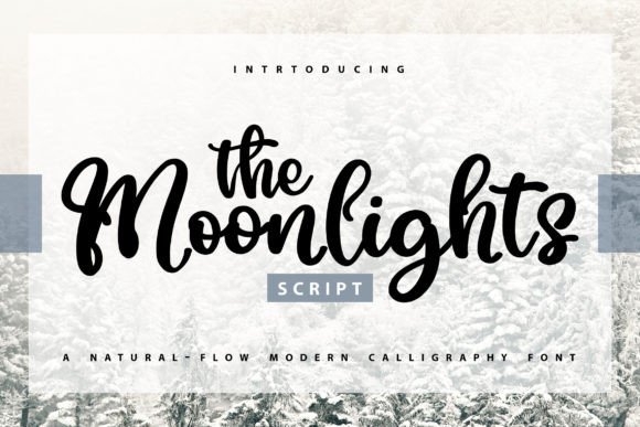 The Moonlights: A Font That Feels Like a Warm Hug