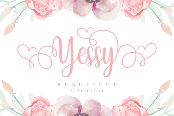 Yessy: A Script Font That Brings Feminine Elegance to Your Designs